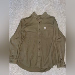 XL men’s Carhartt thick button up
